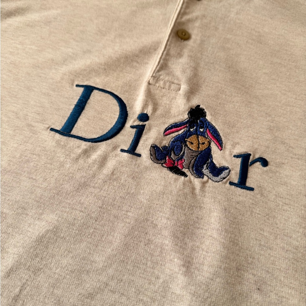 Dior ”Eeyore” Cream Polo
